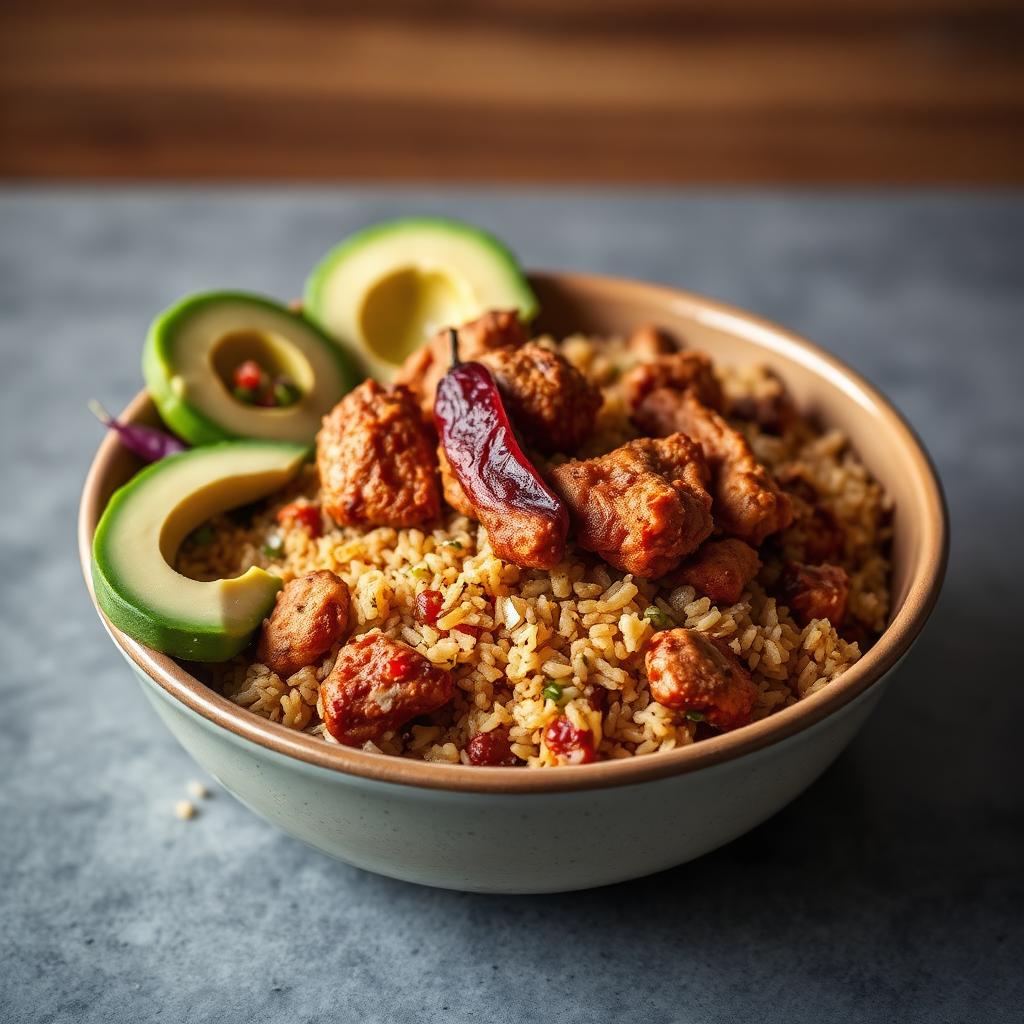 Jollof Rice with Chicken
