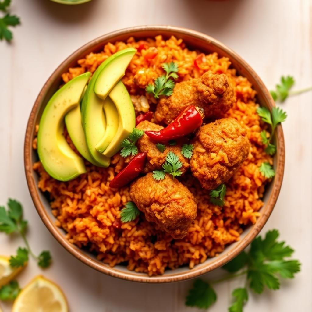 Crispy Jollof Rice