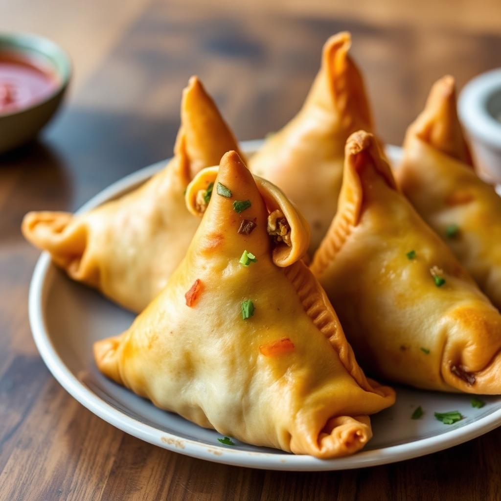 Stor Kylling Samosas