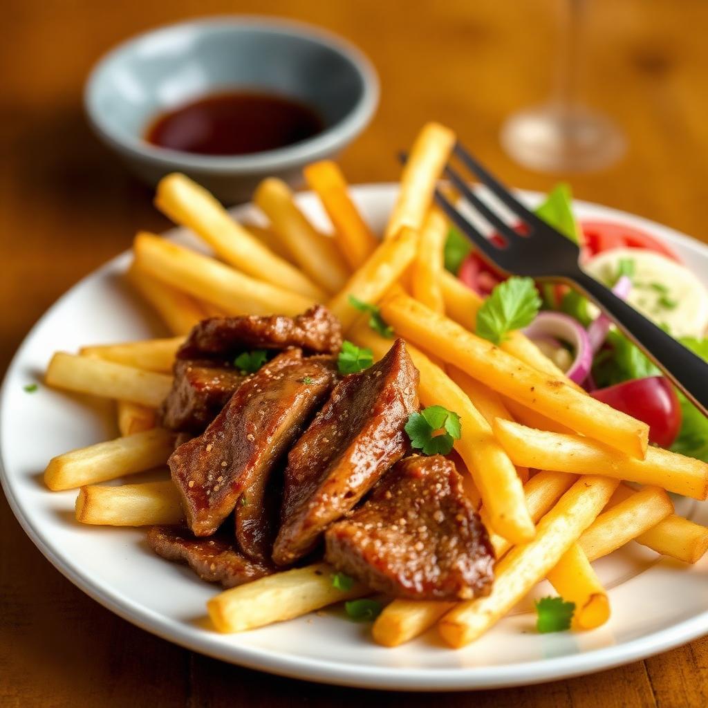 Fries and Beef 🍟