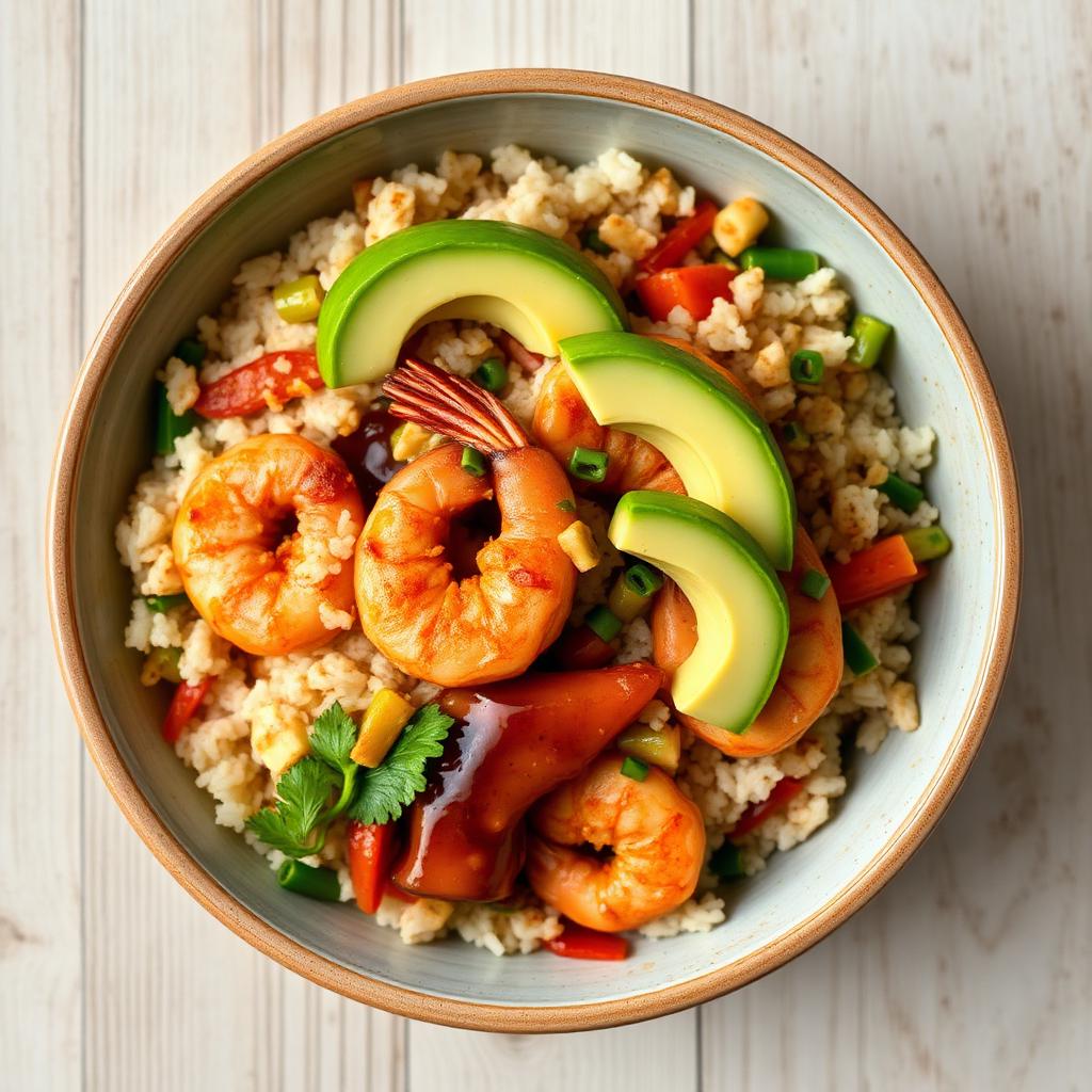 Crispy Shrimps Fried Rice