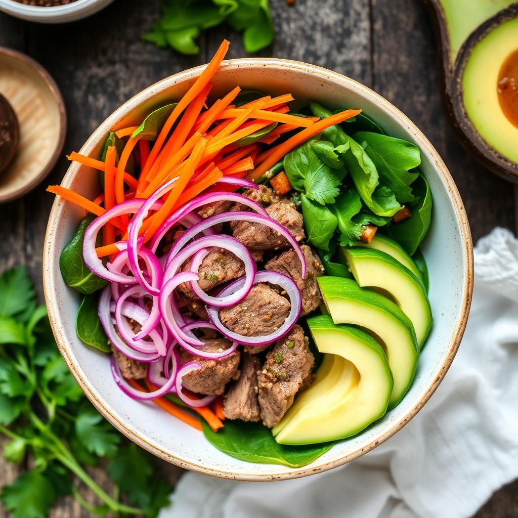 Lemongrass Beef Salad