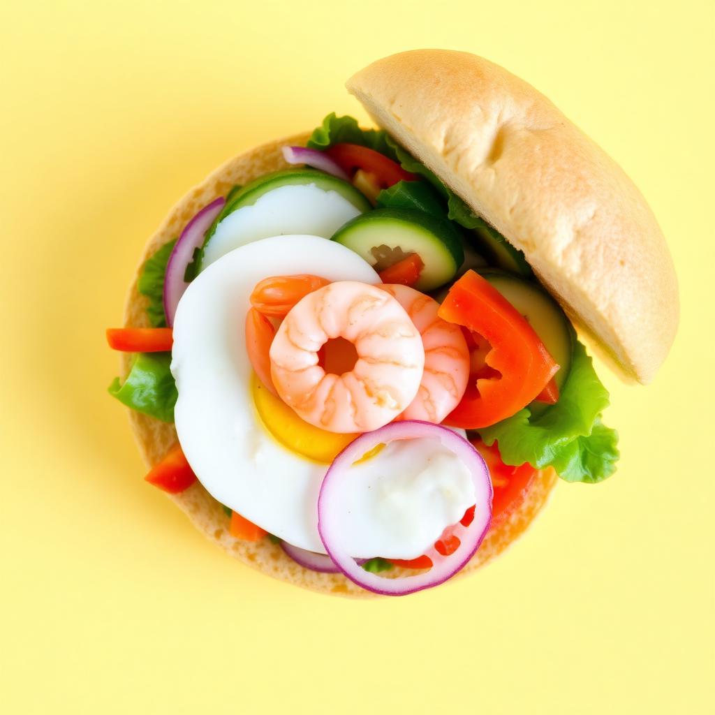 Æg og Rejer Sandwich 🥚🍤