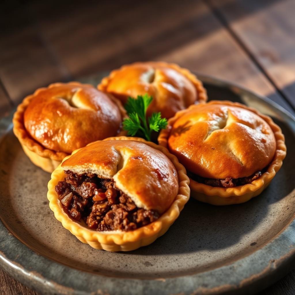 Beef Pies (3 stk.)