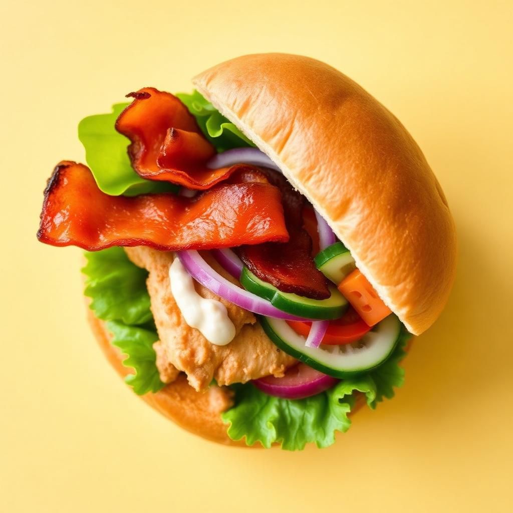 Chicken Bacon Sandwich 🥓