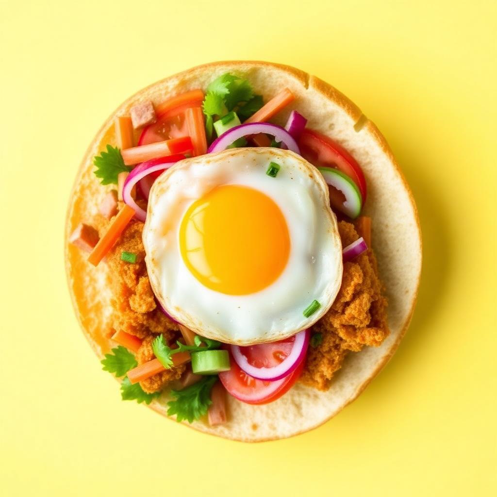 Pork and Eggs Sandwich 🥪